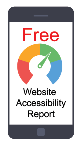 get a courtesy website accessibility report. Fill out the request form below.