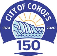 City of Cohoes 150th Anniversary logo